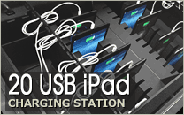 20 USB iPad Charging Station