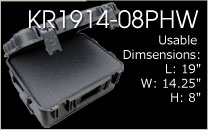 KR1914-08PHW Carrying Case