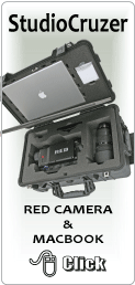 Red Camera & Apple Macbook Pro Carry-On Case
