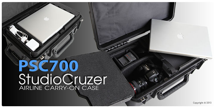 PSC700 studiocruzer airline carry on laptop and camera case