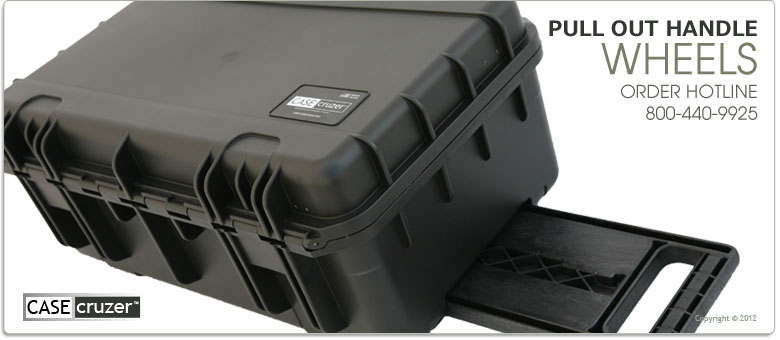 cases with pull out handle and wheels