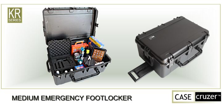 Medium Size Emergency Footlocker Case