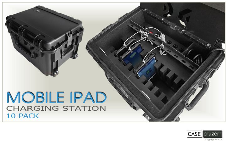 Multiple iPad Mini Charging Station 10