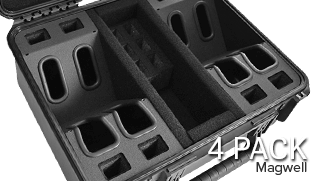 Magwell Handgun Case 4 Pack