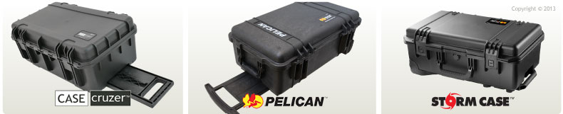 Pelican 1510 Case Compared to CaseCruzer KR2011-08 and Storm