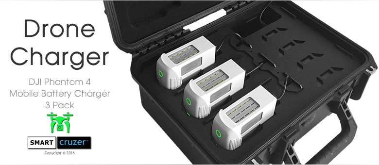 DJI Phantom Battery Charger 3 Pack