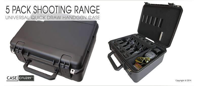 Gun Range Handgun Case