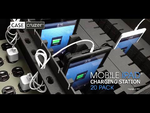 Multiple iPad Mini Charging Station 20 Pack